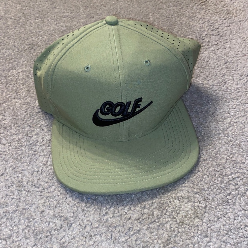 Olive Green Nike Golf Snapback